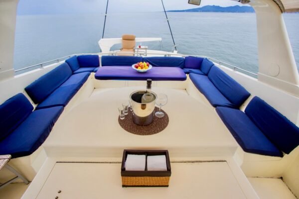 Luxury Yacht Hatteras 75ft - Image 22